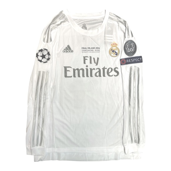 2015/16 Real Madrid champions league final kit. Sergio Ramos soccer jersey - Picture 1 of 4
